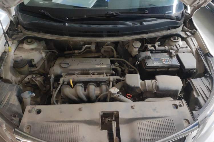 Used Kia K2 2012 Sedan 1.4L Automatic GLS Commemorative Edition Engine Bay