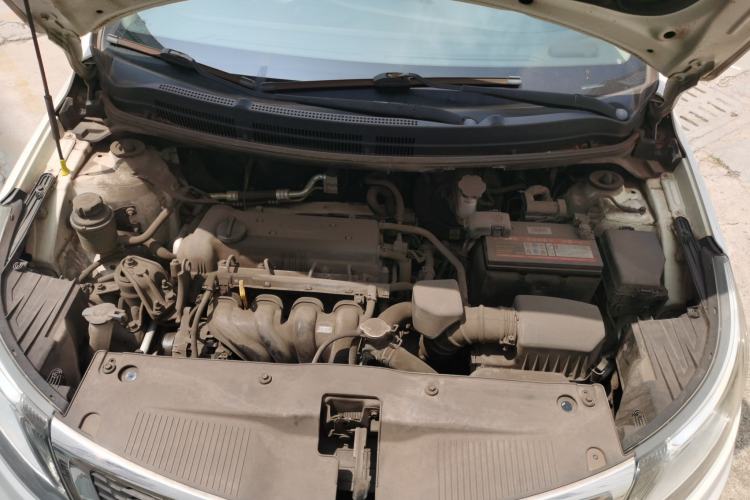Used Kia K2 2012 Sedan 1.4L MT GLS Commemorative Edition Engine Bay