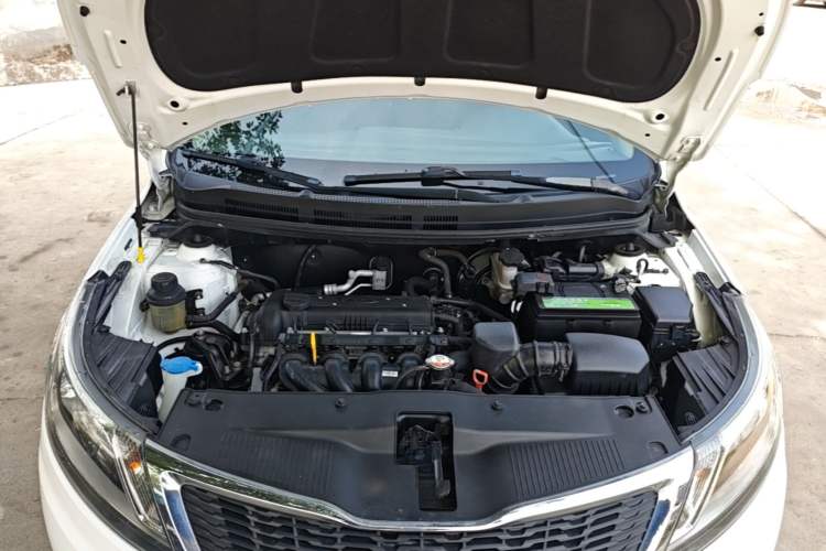 Used Kia K2 2012 Sedan 1.4L Automatic GLS Commemorative Edition Engine Bay