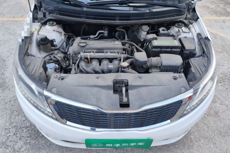 Used Kia K2 2012 Sedan 1.4L MT GLS Commemorative Edition Engine Bay