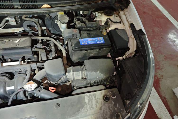 Used Kia K2 2012 Sedan 1.4L Automatic GLS Commemorative Edition Engine Bay Left