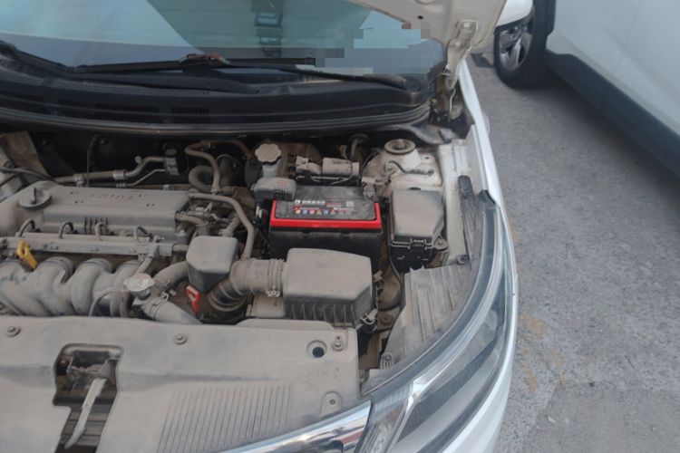 Used Kia K2 2012 Sedan 1.4L Automatic GLS Commemorative Edition Engine Bay Left