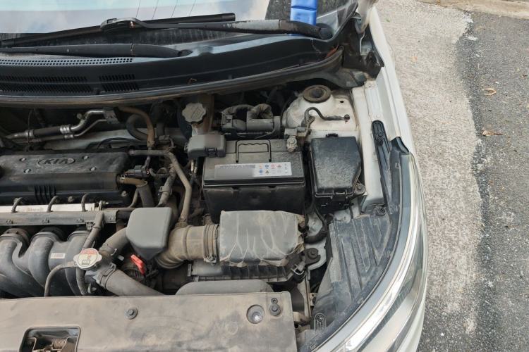 Used Kia K2 2012 Sedan 1.4L Automatic GLS Commemorative Edition Engine Bay Left
