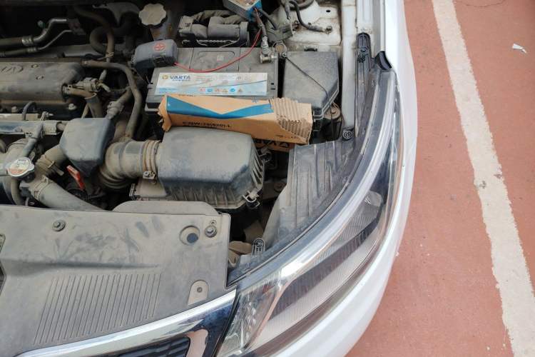 Used Kia K2 2012 Sedan 1.4L Automatic GLS Commemorative Edition Engine Bay Left
