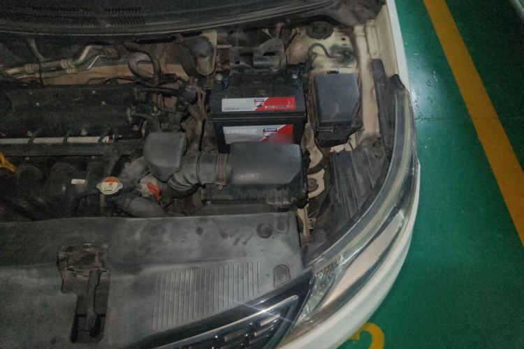 Used Kia K2 2012 Sedan 1.6L Automatic Transmission Premium Commemorative Edition Engine Bay Left