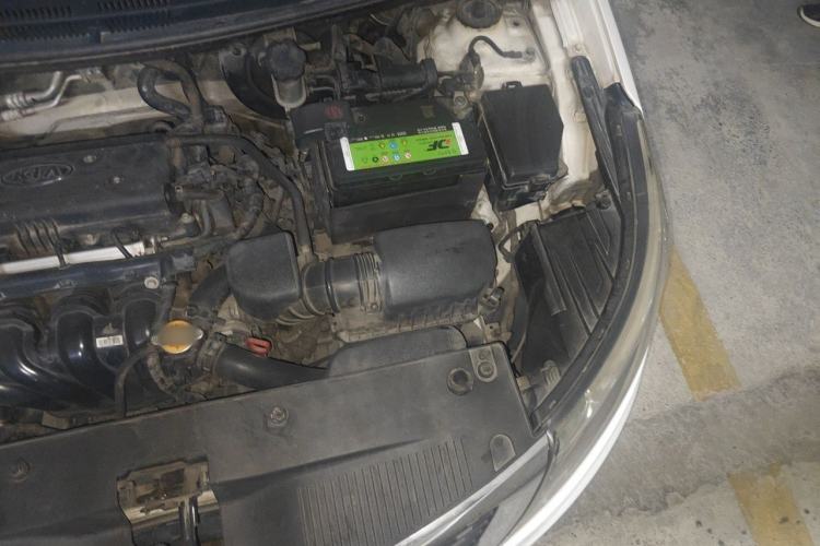Used Kia K2 2012 Sedan 1.6L Automatic Transmission Premium Commemorative Edition Engine Bay Left