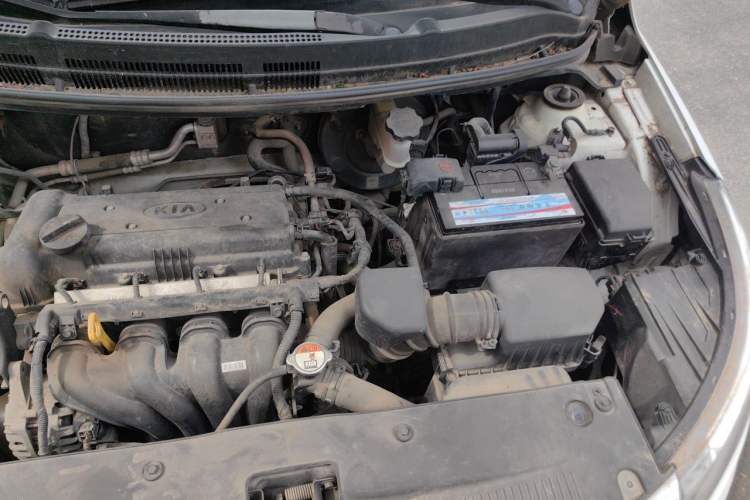 Used Kia K2 2012 Sedan 1.4L MT GLS Commemorative Edition Engine Bay Left