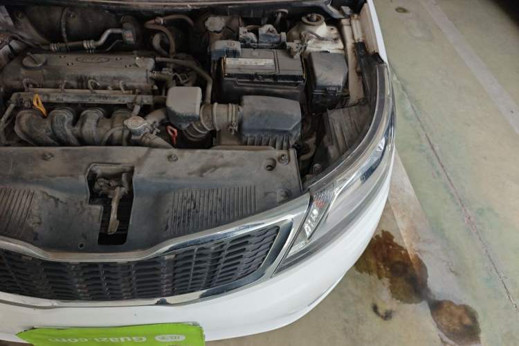 Used Kia K2 2012 Sedan 1.4L Automatic GLS Commemorative Edition Engine Bay Left
