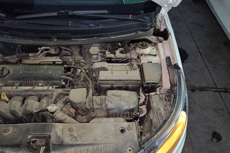 Used Kia K2 2012 Sedan 1.4L Automatic GLS Commemorative Edition Engine Bay Left