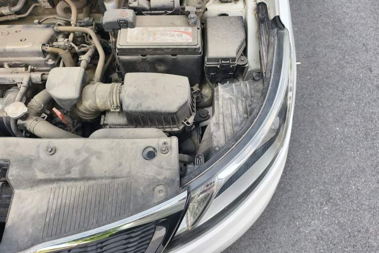 Used Kia K2 2012 Sedan 1.4L Automatic GLS Commemorative Edition Engine Bay Left