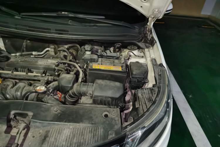 Used Kia K2 2012 Sedan 1.6L Automatic Transmission Premium Commemorative Edition Engine Bay Left