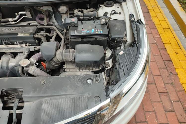 Used Kia K2 2012 Sedan 1.4L Automatic GLS Commemorative Edition Engine Bay Left