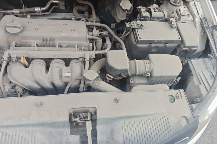Used Kia K2 2012 Sedan 1.4L Automatic GLS Commemorative Edition Engine Bay Left