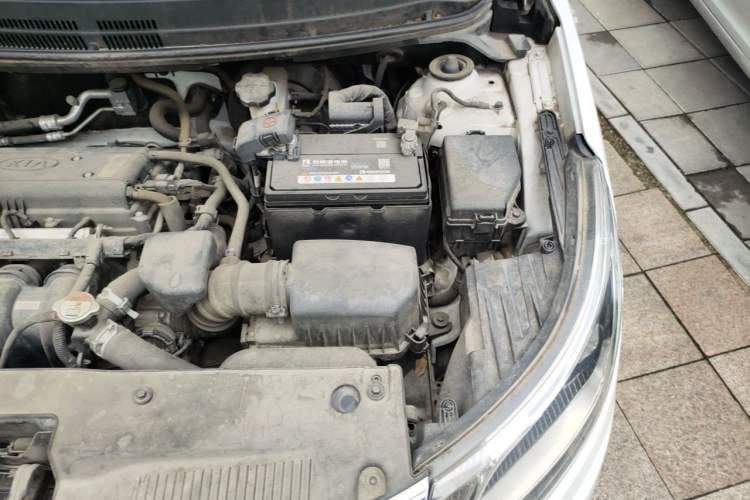 Used Kia K2 2012 Sedan 1.4L MT GLS Commemorative Edition Engine Bay Left