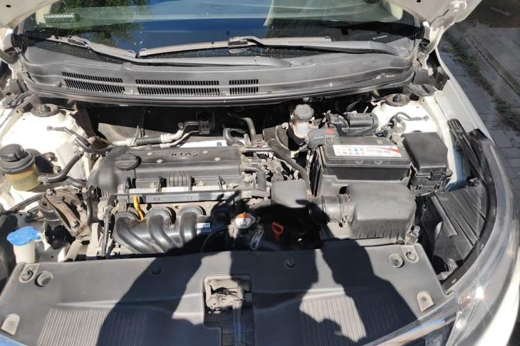 Used Kia K2 2012 Sedan 1.4L Automatic GLS Commemorative Edition Engine Bay Left