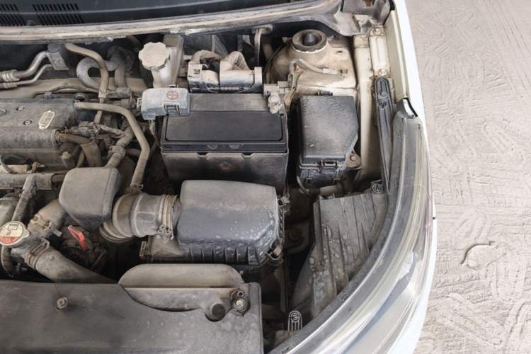 Used Kia K2 2012 Sedan 1.6L Automatic Transmission Premium Commemorative Edition Engine Bay Left
