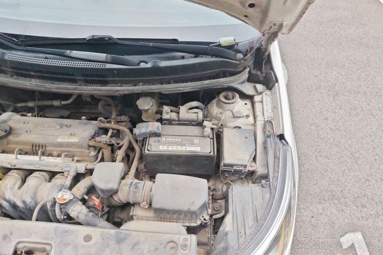 Used Kia K2 2012 Sedan 1.4L Automatic GLS Commemorative Edition Engine Bay Left