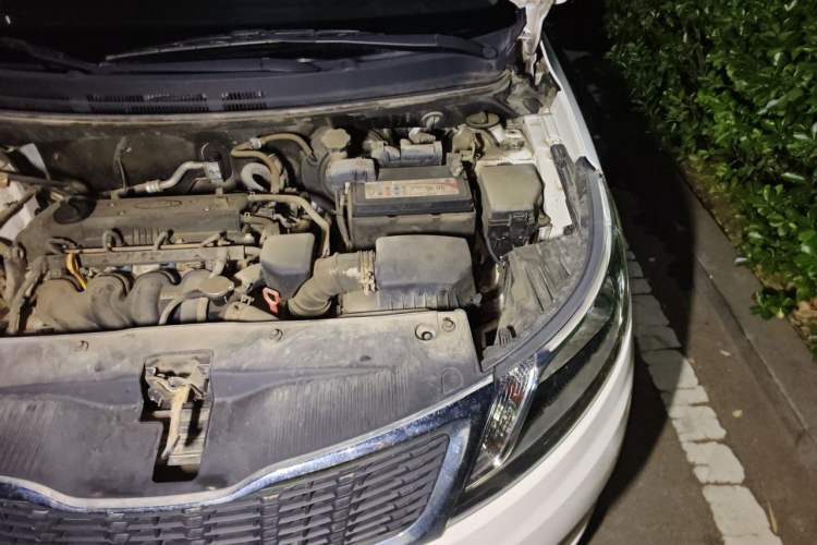 Used Kia K2 2012 Sedan 1.4L Automatic GLS Commemorative Edition Engine Bay Left