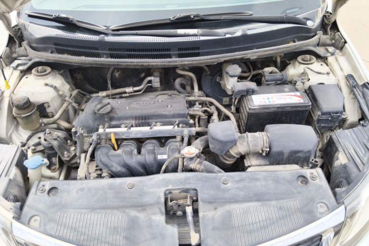 Used Kia K2 2012 Sedan 1.4L MT GLS Commemorative Edition Engine Bay