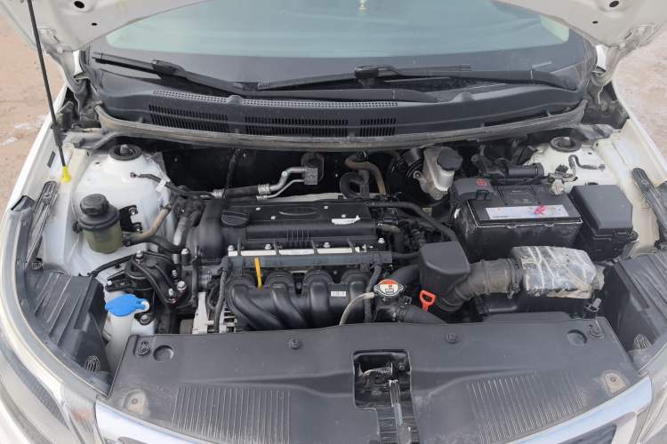 Used Kia K2 2012 Sedan 1.4L Automatic GLS Commemorative Edition Engine Bay