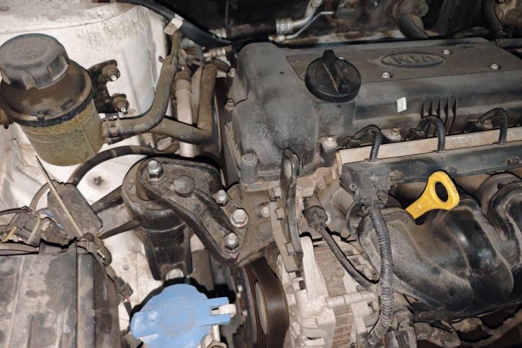 Used Kia K2 2012 Sedan 1.6L Automatic Transmission Premium Commemorative Edition Engine Bay Right