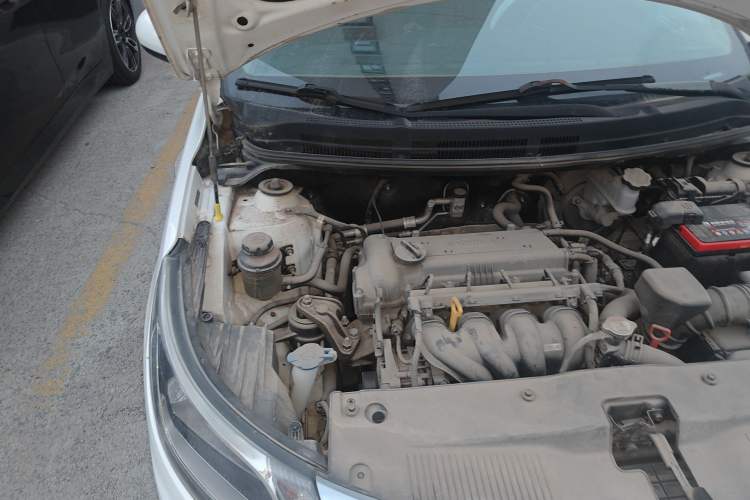 Used Kia K2 2012 Sedan 1.4L Automatic GLS Commemorative Edition Engine Bay Right