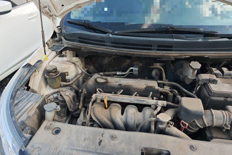 Used Kia K2 2012 Sedan 1.6L Automatic Transmission Premium Commemorative Edition Engine Bay Right