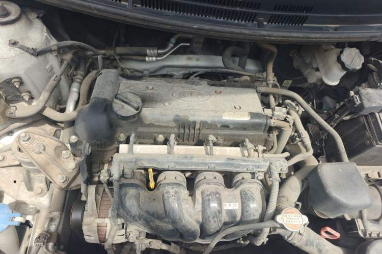 Used Kia K2 2012 Sedan 1.6L Automatic Transmission Premium Commemorative Edition Engine Bay Right