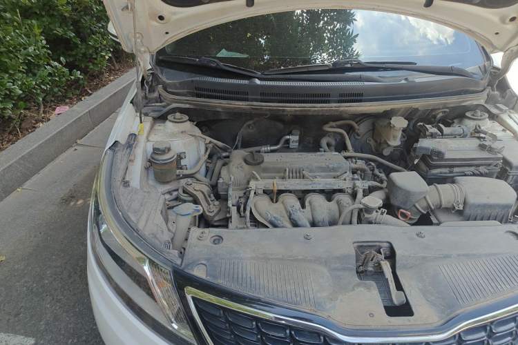 Used Kia K2 2012 Sedan 1.6L Automatic Transmission Premium Commemorative Edition Engine Bay Right