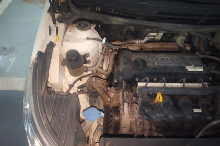 Used Kia K2 2012 Sedan 1.6L Automatic Transmission Premium ECO Commemorative Edition Engine Bay Right