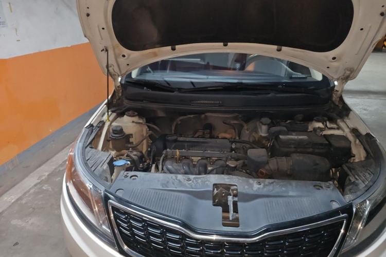Used Kia K2 2012 Sedan 1.6L Automatic Transmission Premium Commemorative Edition Engine Bay Right
