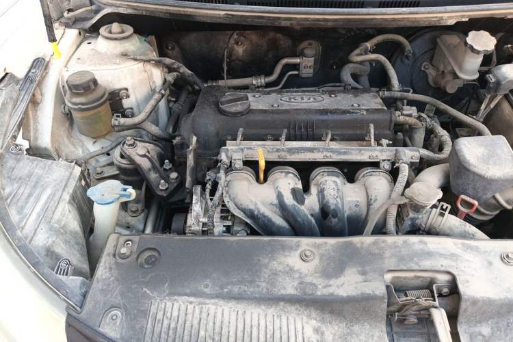 Used Kia K2 2012 Sedan 1.6L Automatic Transmission Premium Commemorative Edition Engine Bay Right