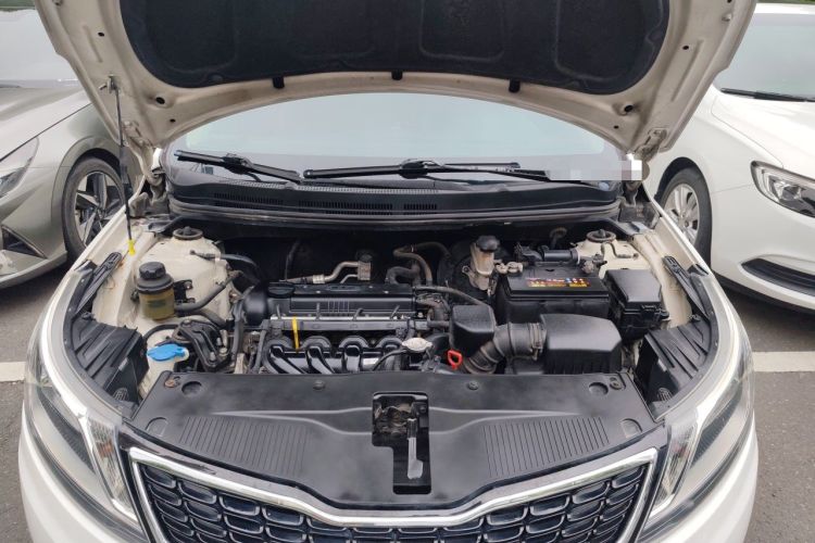 Used Kia K2 2012 Hatchback 1.6L AT Premium Commemorative Edition Engine Bay