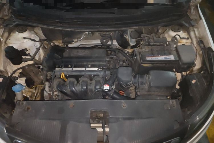 Used Kia K2 2012 Sedan 1.4L Automatic GLS Commemorative Edition Engine Bay