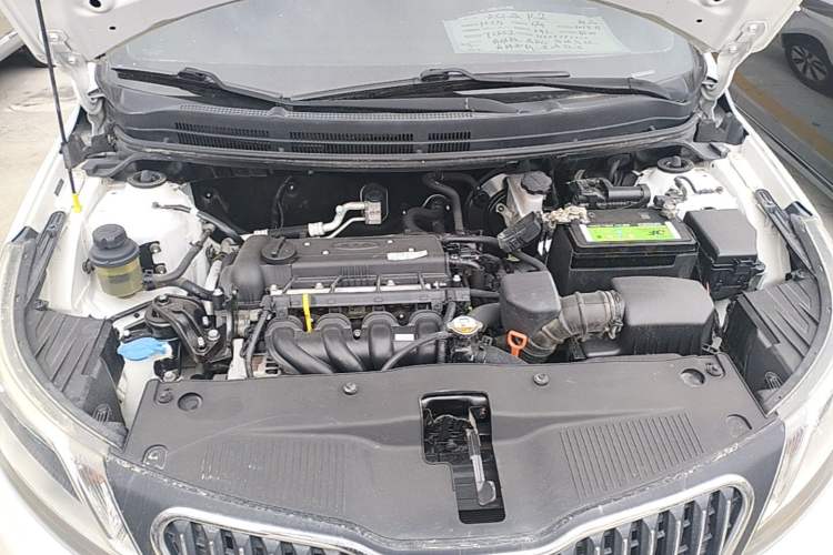 Used Kia K2 2012 Sedan 1.4L Automatic GLS Commemorative Edition Engine Bay