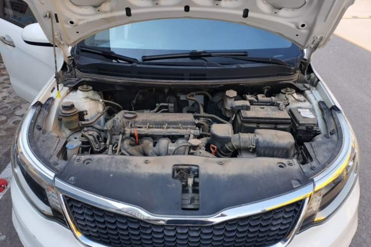 Used Kia K2 2012 Sedan 1.4L Automatic GLS Commemorative Edition Engine Bay