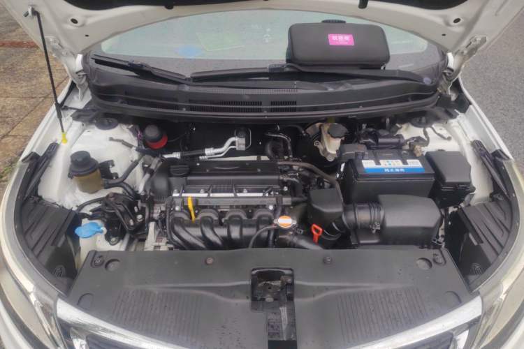 Used Kia K2 2012 Sedan 1.4L Automatic GLS Commemorative Edition Engine Bay