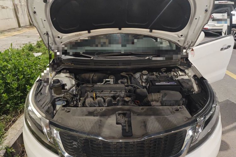 Used Kia K2 2012 Sedan 1.4L Automatic GLS Commemorative Edition Engine Bay
