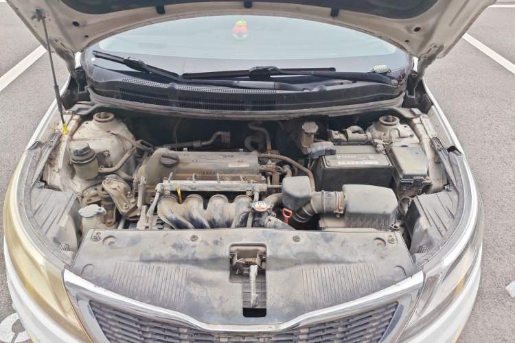 Used Kia K2 2012 Sedan 1.4L Automatic GLS Commemorative Edition Engine Bay