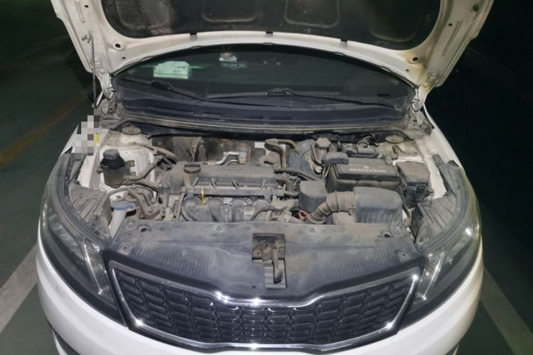 Used Kia K2 2012 Hatchback 1.6L AT Premium Commemorative Edition Engine Bay