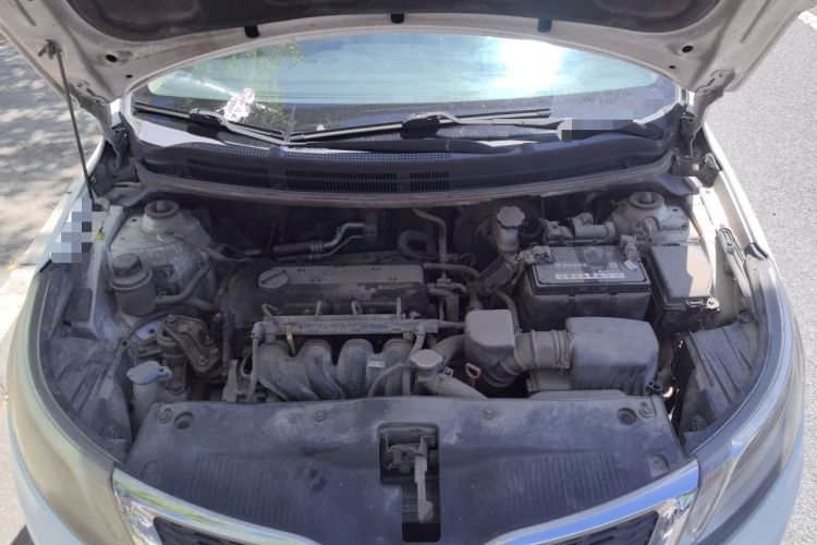 Used Kia K2 2012 Sedan 1.4L Automatic GLS Commemorative Edition Engine Bay