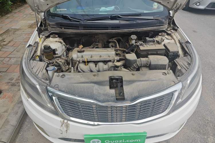 Used Kia K2 2012 Sedan 1.4L MT GLS Commemorative Edition Engine Bay