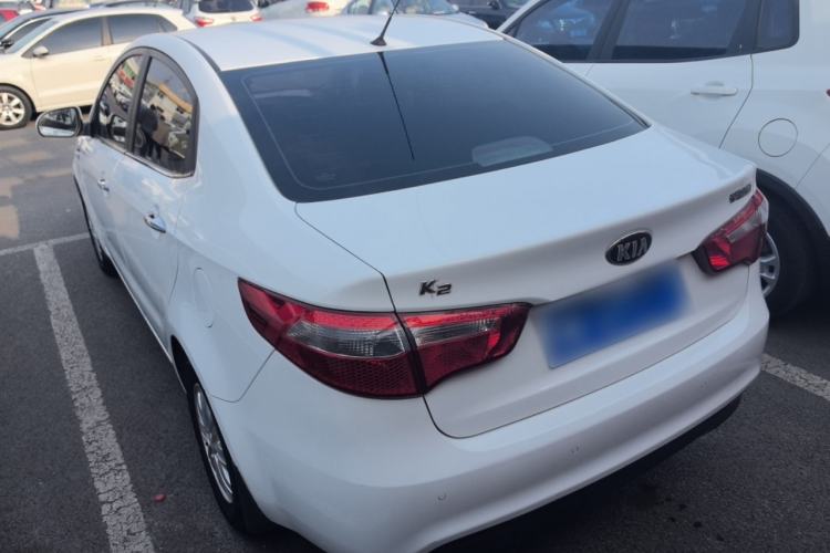 Used Kia K2 2012 Sedan 1.4L Automatic GLS Commemorative Edition Exterior 2