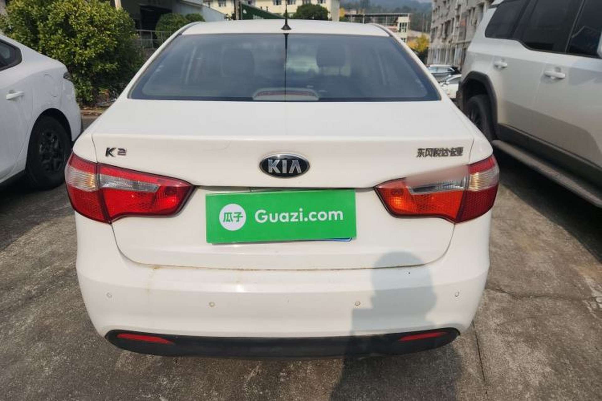 Used Kia K2 2012 Sedan 1.4L MT GLS Commemorative Edition Exterior 4