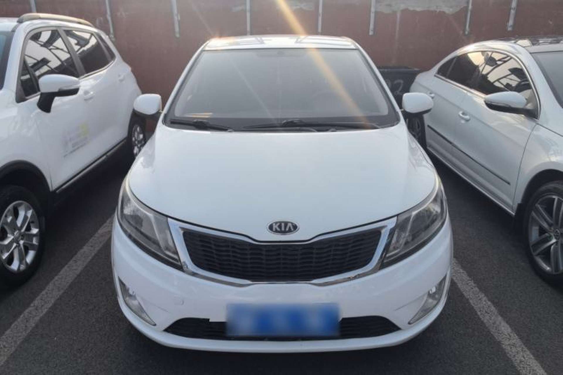 Used Kia K2 2012 Sedan 1.4L Automatic GLS Commemorative Edition Front