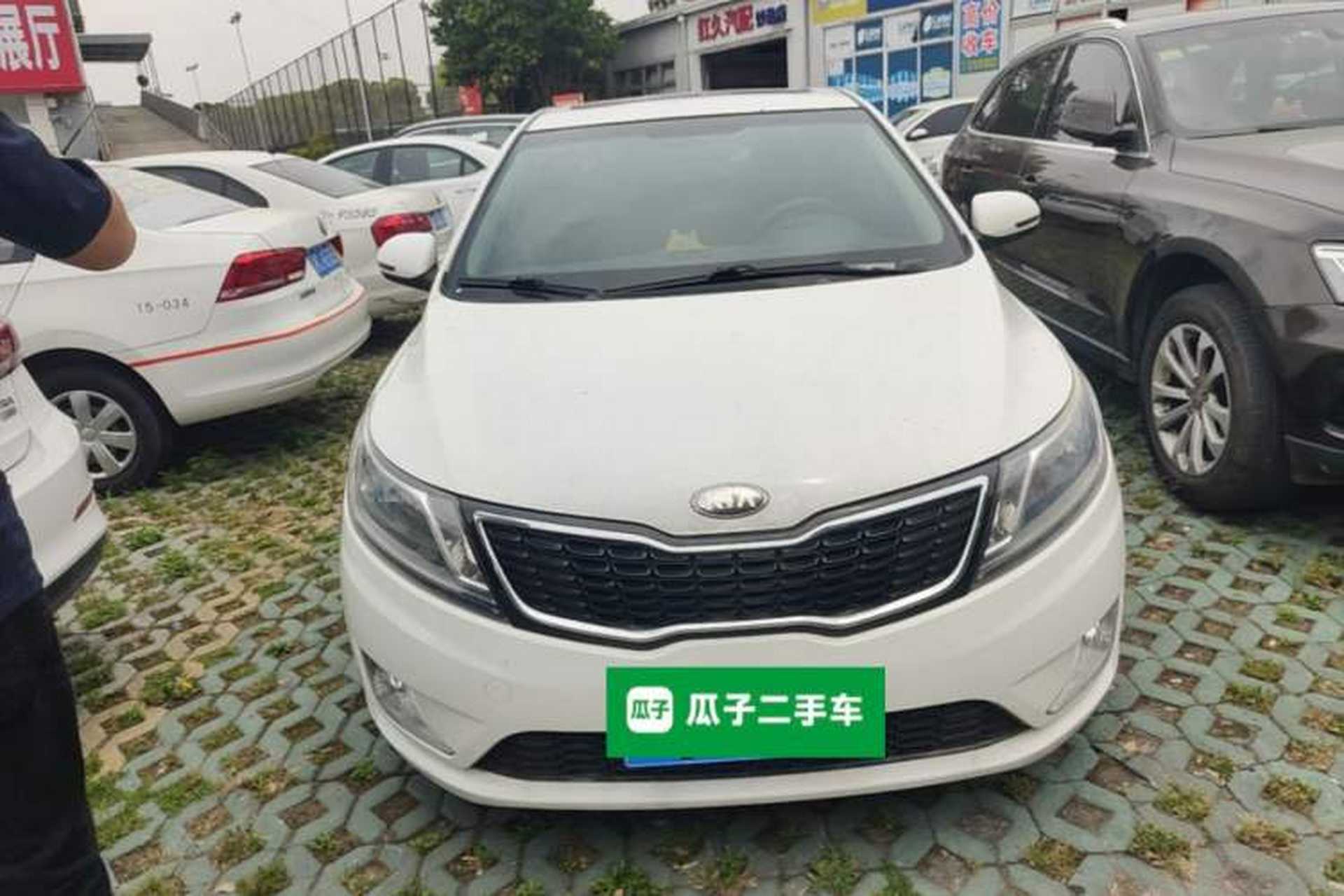 Used Kia K2 2012 Sedan 1.6L Automatic Transmission Premium Commemorative Edition Front
