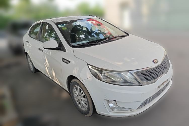 Used Kia K2 2012 Sedan 1.4L MT GLS Commemorative Edition Front Right 45 Deg