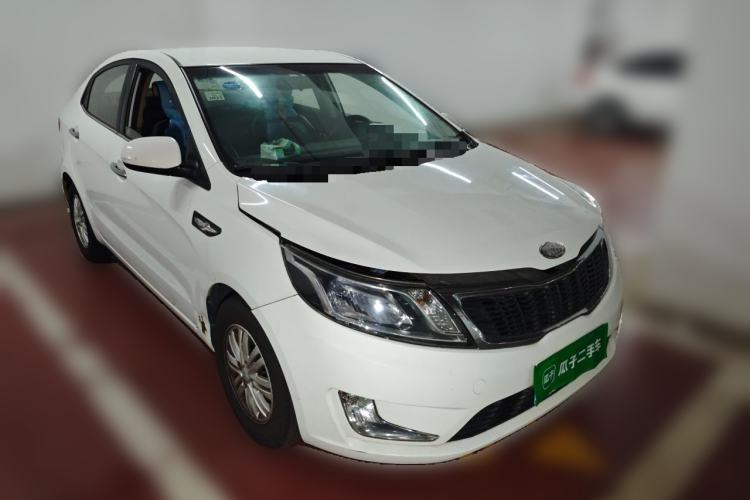 Used Kia K2 2012 Sedan 1.4L Automatic GLS Commemorative Edition Front Right 45 Deg