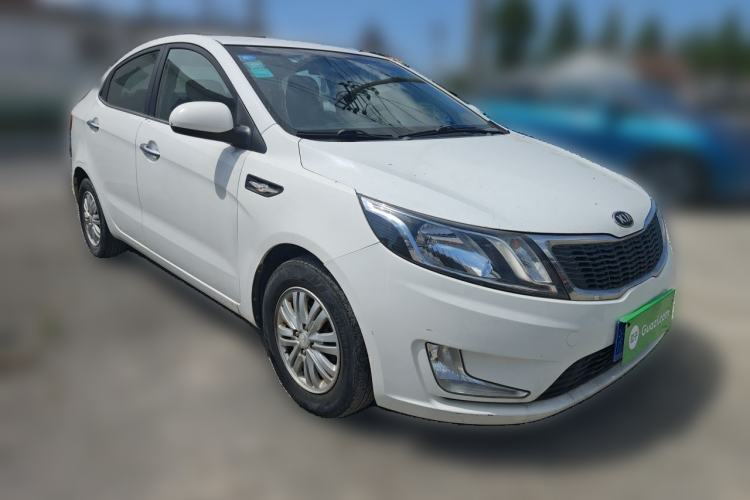 Used Kia K2 2012 Sedan 1.4L Automatic GLS Commemorative Edition Front Right 45 Deg