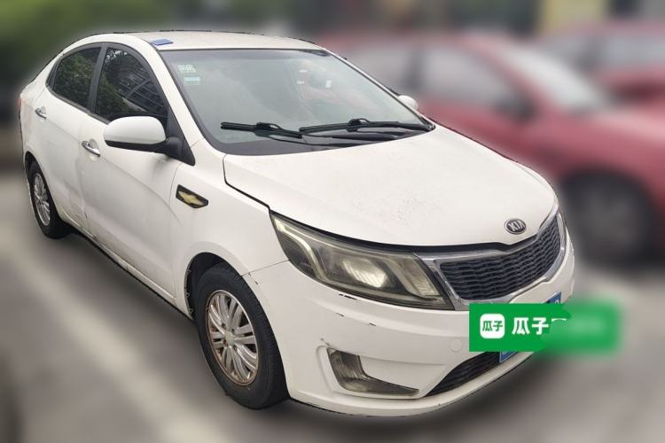 Used Kia K2 2012 Sedan 1.4L Automatic GLS Commemorative Edition Front Right 45 Deg